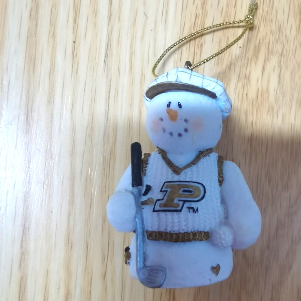 Sarah's Attic Snowonders Golf Figure Ornament 2"